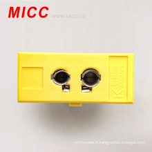 Connecteur de panneau de thermocouple de type K MICC standard femelle